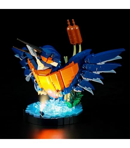 アケミン BRIKSMAX Led Lighting Kit for Lego-10331 Kingfisher Bird